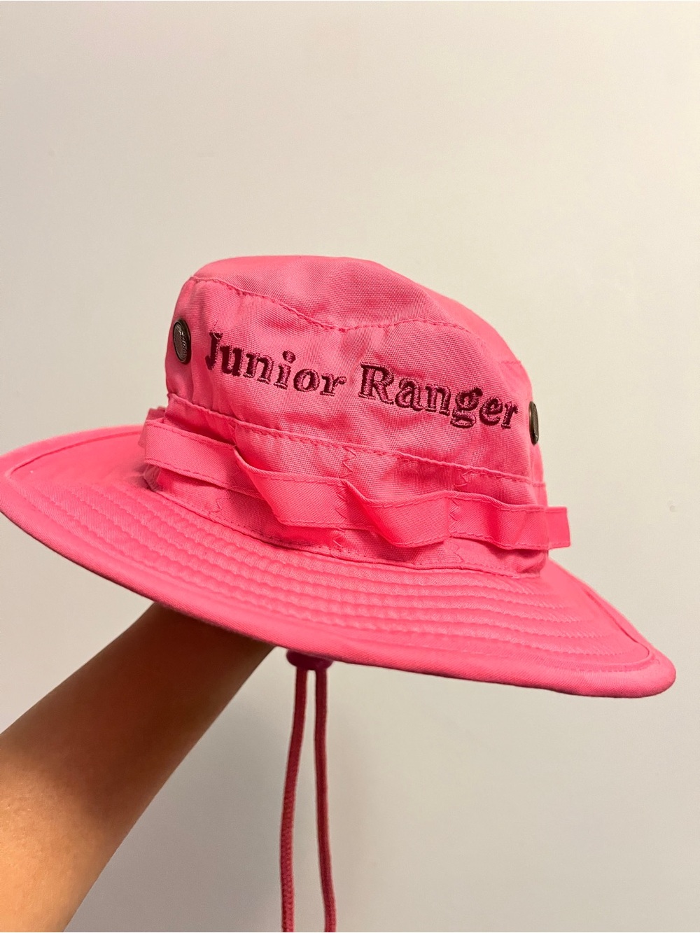 Junior Ranger Pink Bucket Hat - Picture 1 of 2